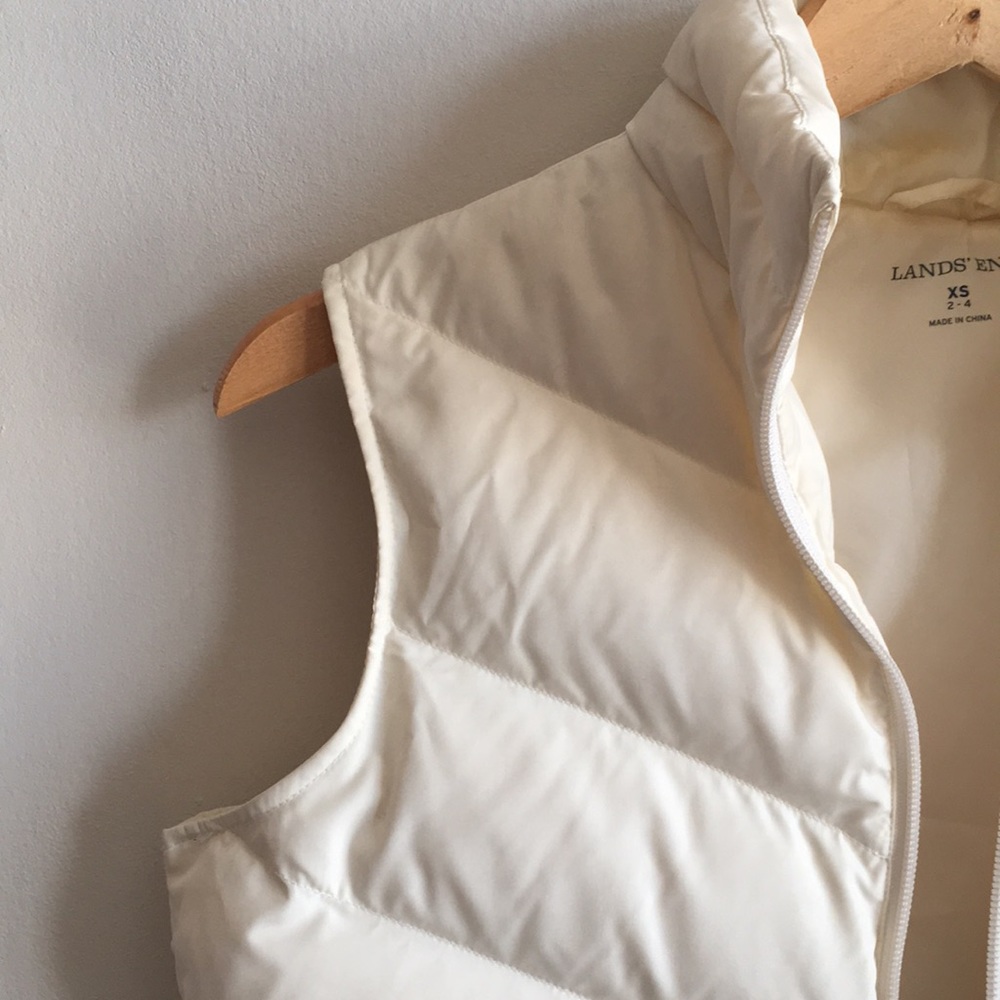 Lands’ End Down Puffer Vest - Picture 3 of 4